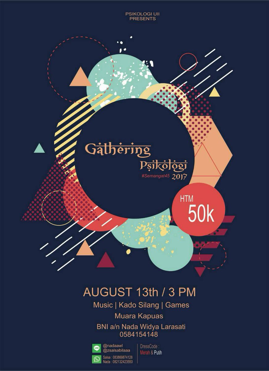 HimapsiUii's tweet photo. Yukk maba psikologi 2017 buruan daftar gathering yaaa, ayo ramaikan acaramu dan kalian bakal ketemu sama kakak tingkat psikologi loo https://t.co/U0Ql1p4Rdc