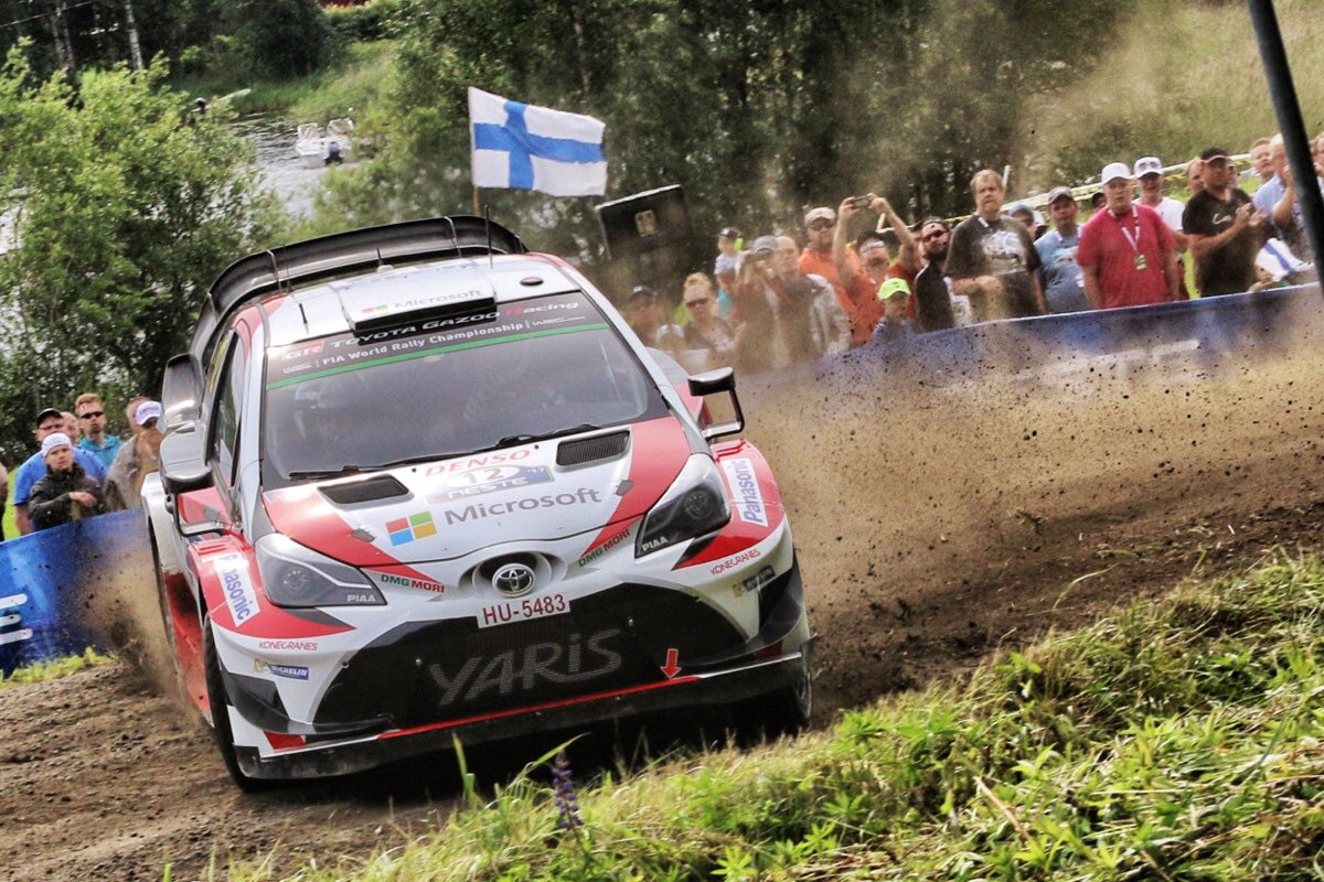 Still 2 <a href="/RallyFinland/">Secto Rally Finland</a> stages to go.