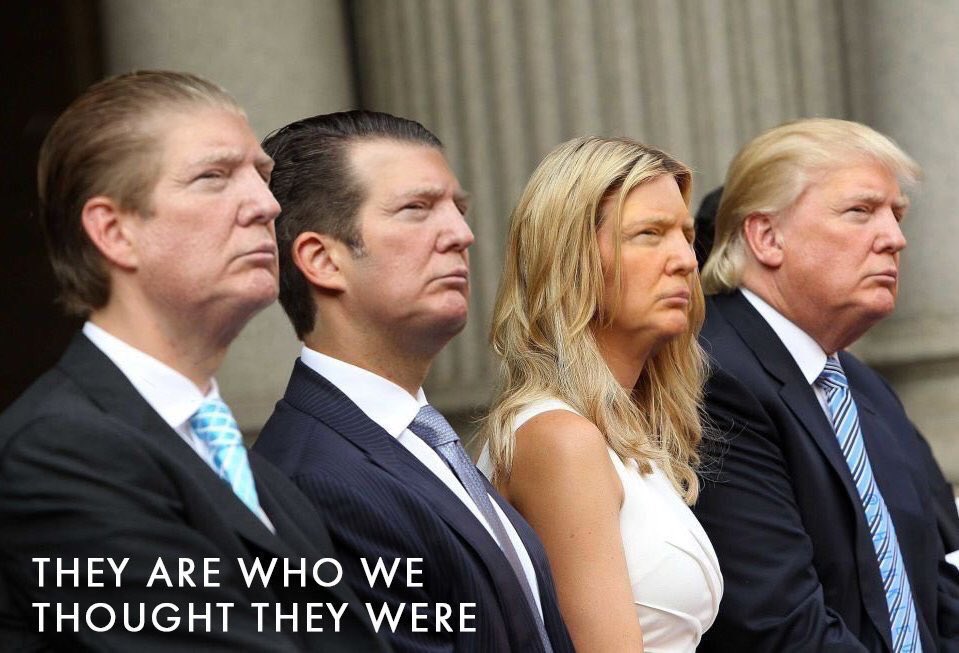 MKRIZSA50's tweet photo. #TrumpFuture👇🏼leaving federal court on their way to federal prison. https://t.co/JqN5HpupX5