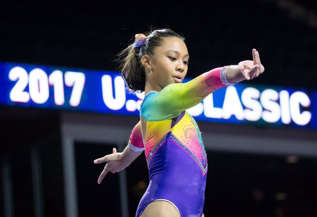 FloGymnastics's tweet photo. 🌟 Emma Malabuyo 🌟 2017 U.S. Classic Junior AA Champ 🌟 https://t.co/NGsibaTfzM