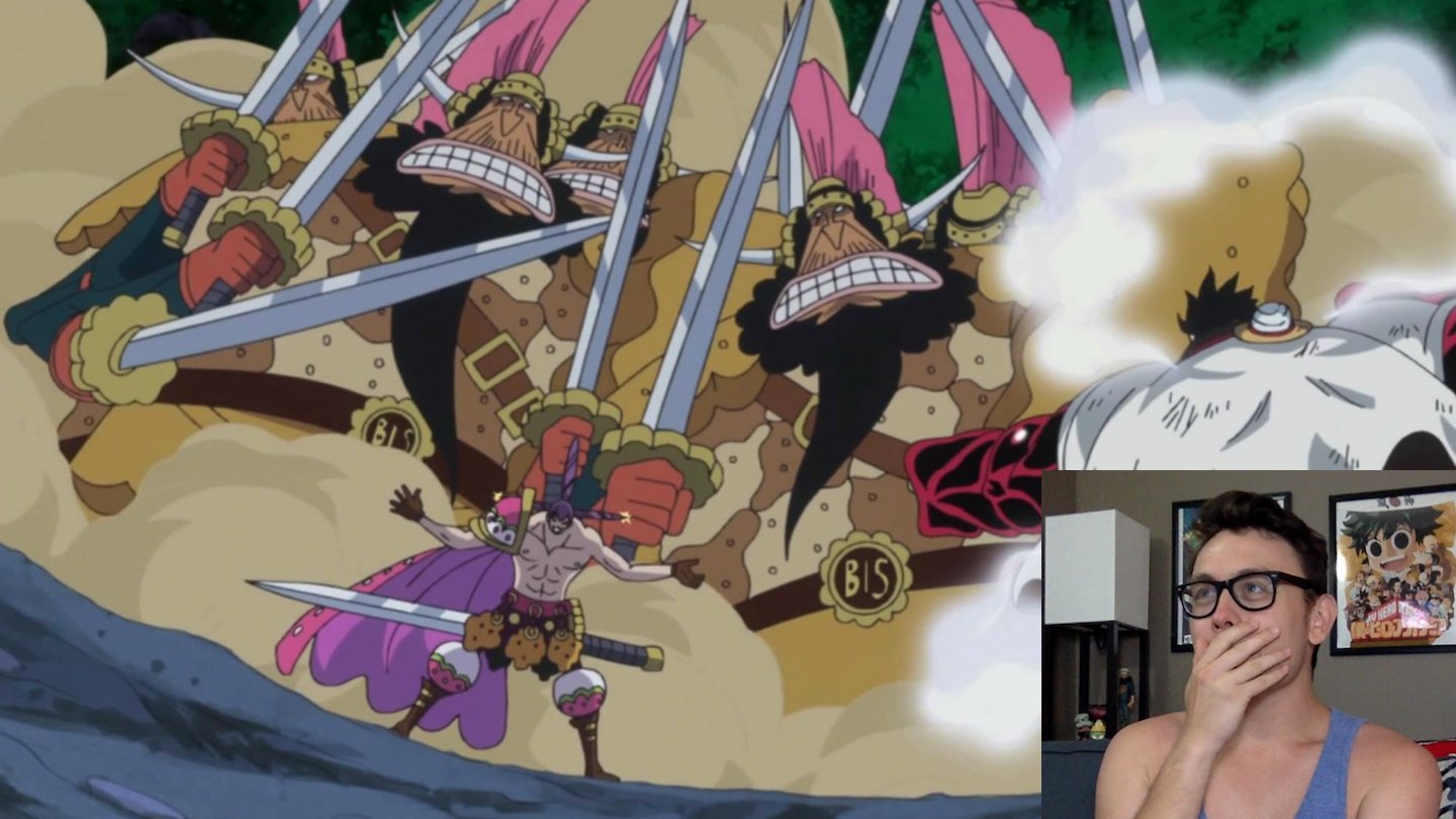 Rogersbase New Video One Piece Episode 799 Live Reaction Gear 4 Luffy Vs True Cracker ワンピース 799 Reaction T Co nvthdav3 Onepiece T Co Egze4ugjac Twitter