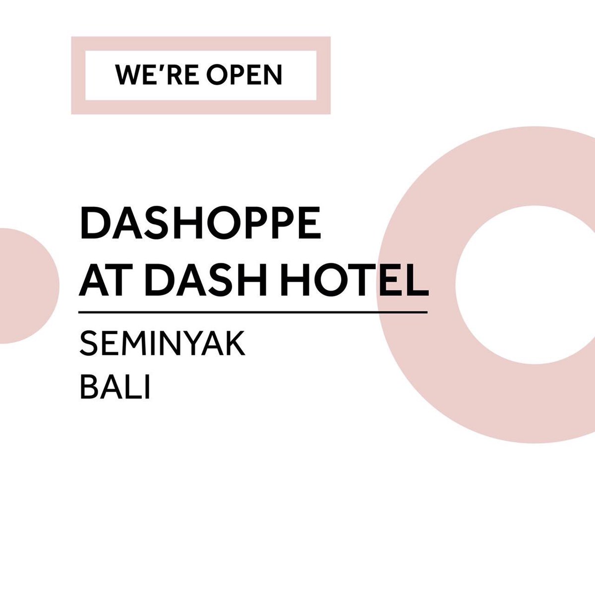 LunaHabit's tweet photo. Hello Bali! 🏖 we are ready to serve your fashionable needs here now in Bali 💋 come and find our temporary store at DASHOPPE @DashBali https://t.co/gbrPNTJLUs