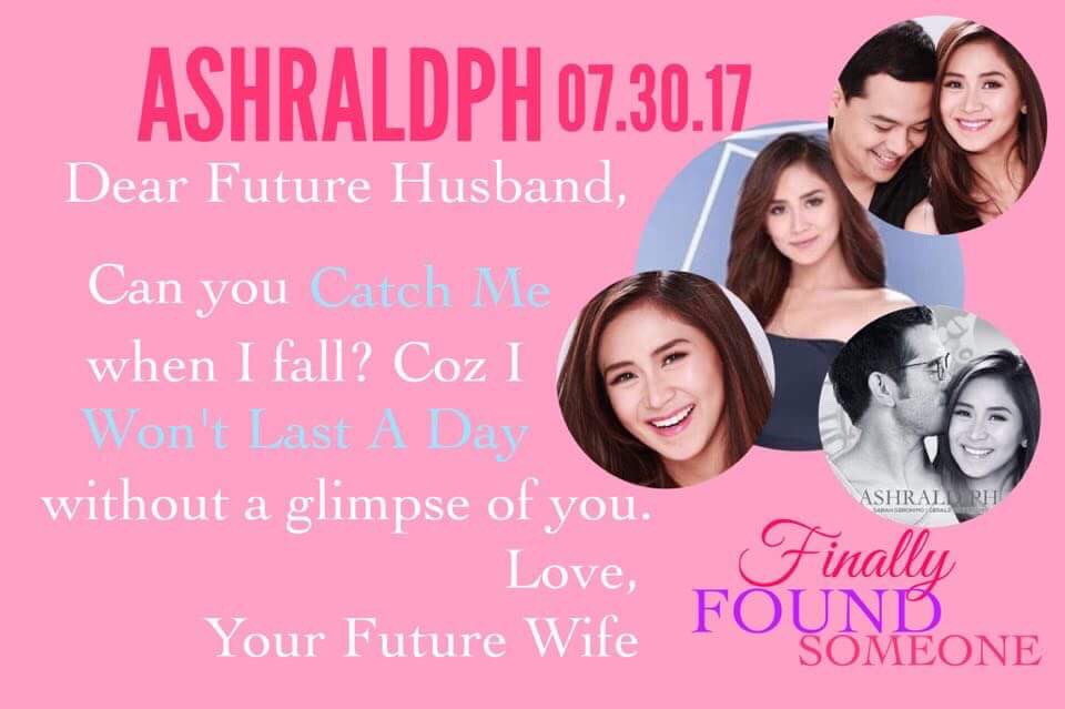 AshRald's tweet photo. Just a sneak peak for our BS! Ashrald supports #FinallyFoundSome @JustSarahG 💙😘 Ashralds ready na ba kayo? https://t.co/e8vZHkiDYG