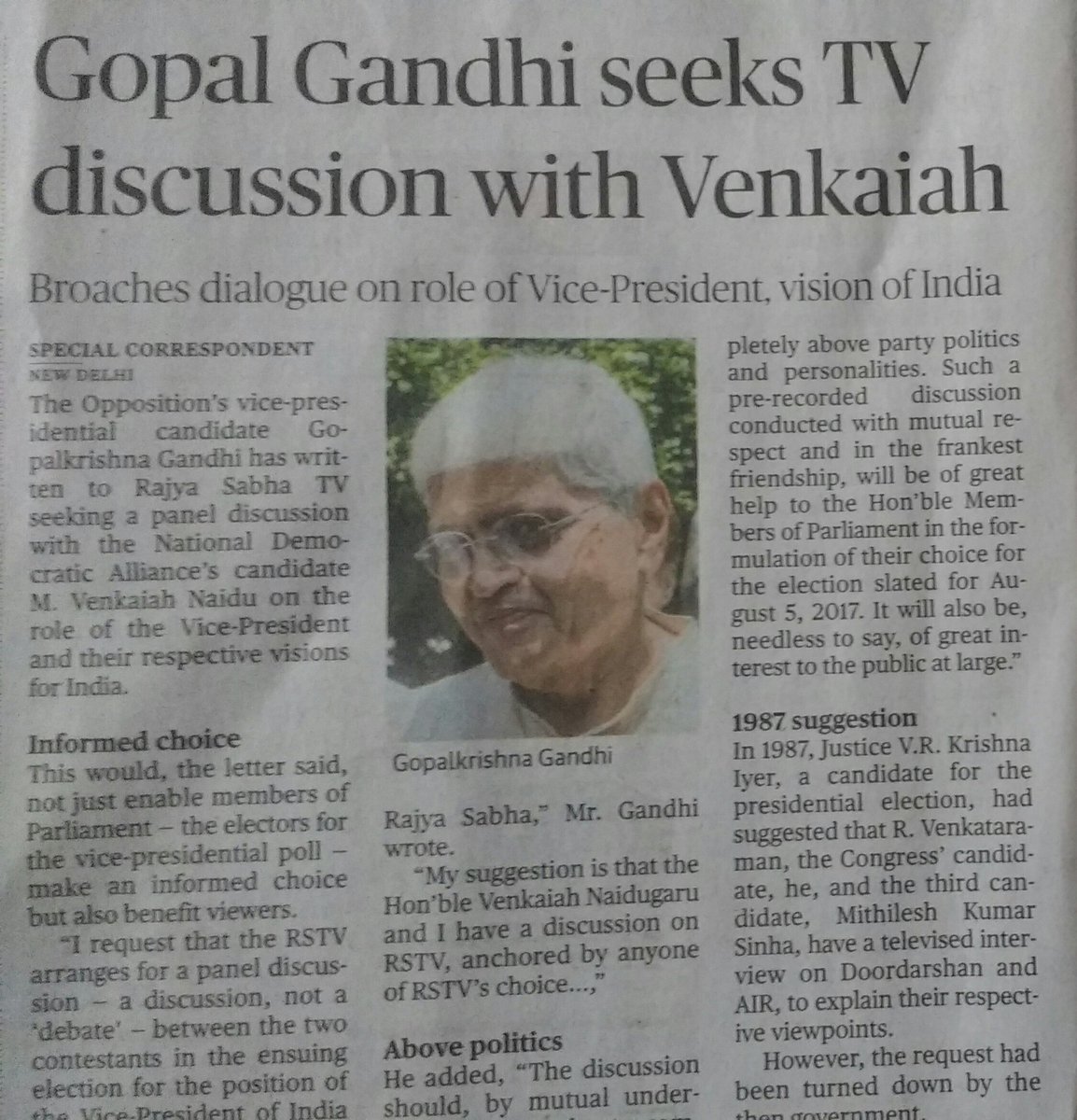 pavmana's tweet photo. @republic @TimesNow @the_hindu Ask GoGa to 1st hv discussion with RaGa and assess if he is fit 2b what he is projected? Then assess self👍 https://t.co/3XCSgLLJ8k