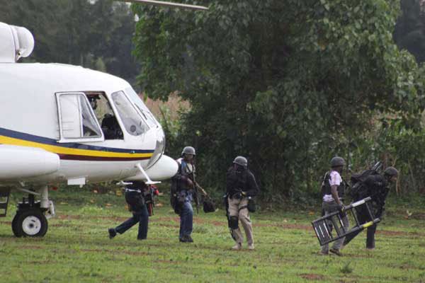 NationBreaking's tweet photo. MULTIPLE GUNSHOTS ring out in DP Ruto home; 18hrs after it came under attack by unknown assailant; operation to flush out attacker ongoing. https://t.co/v9hJhVClpl