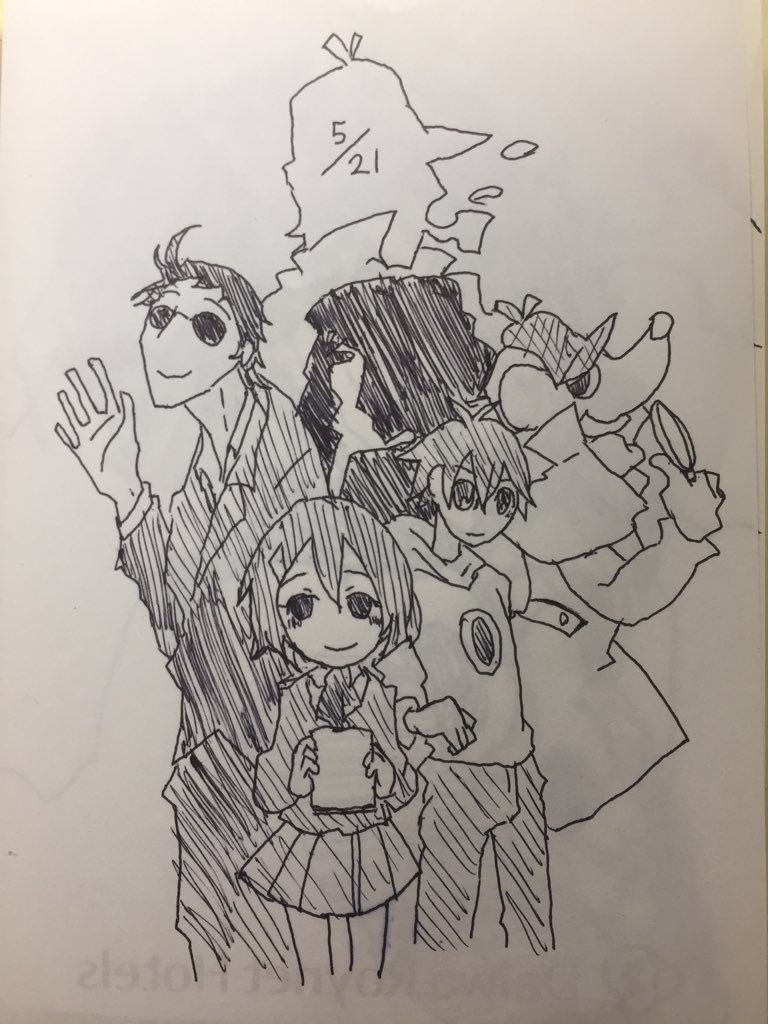 @neero_air 触媒にこの落書き使ったけどあんまり効果なかったかも…もしよかったら使って… 