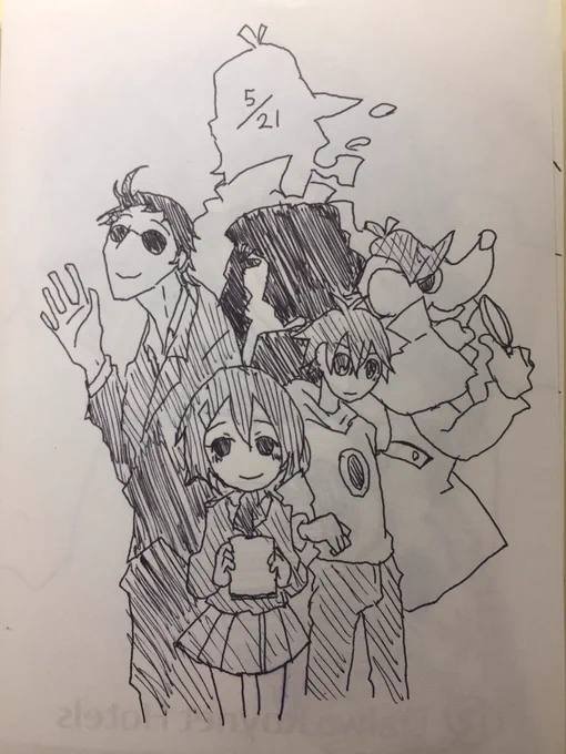 @neero_air 触媒にこの落書き使ったけどあんまり効果なかったかも…もしよかったら使って… 