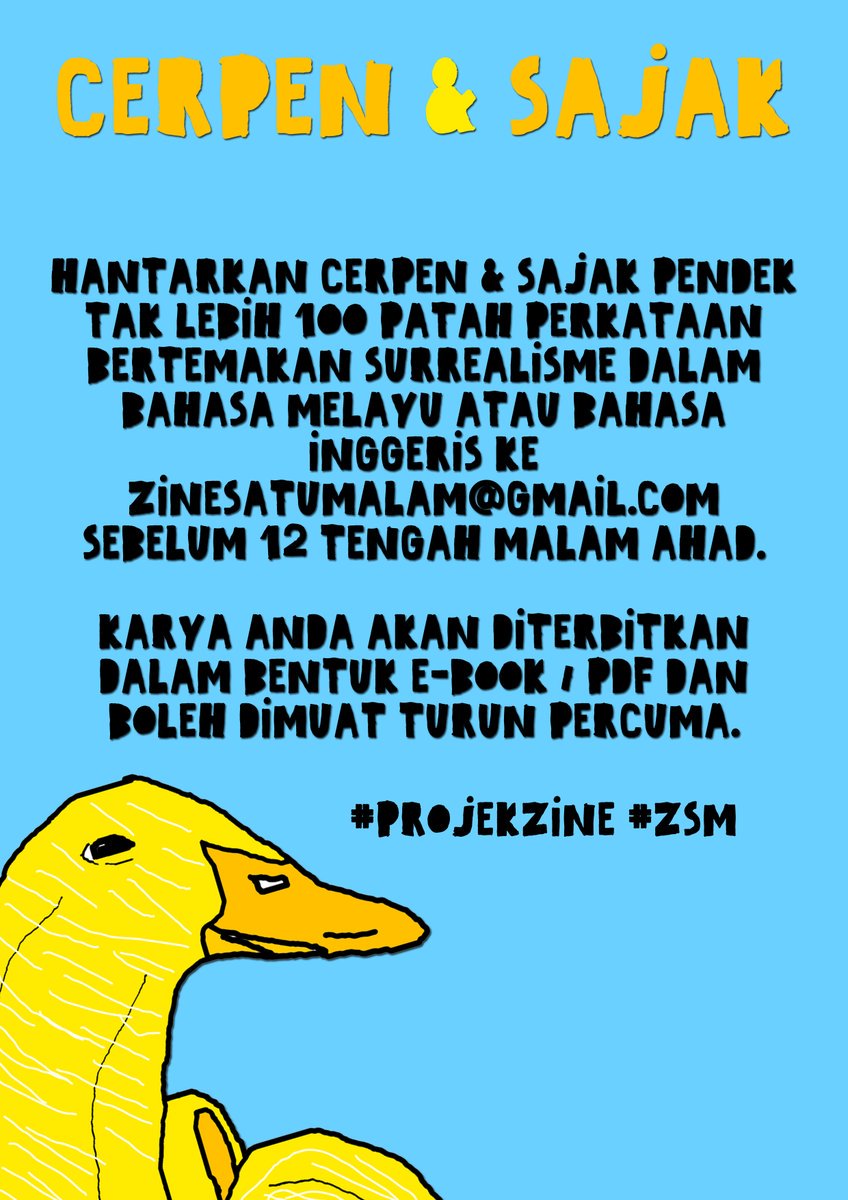 Download Gratis Gambar Sang Gabriel Su Twitter Projek Zine Kilat Zinesatumalam Terbaru by Cikimm.com