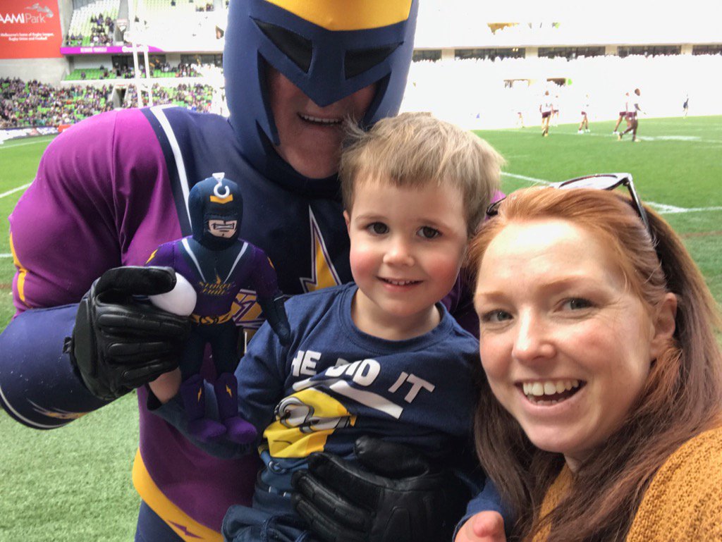 CrPaterson's tweet photo. #stormman! 18-6 Go Melbourne! #purplepride #CAM350 https://t.co/KekRYDitta