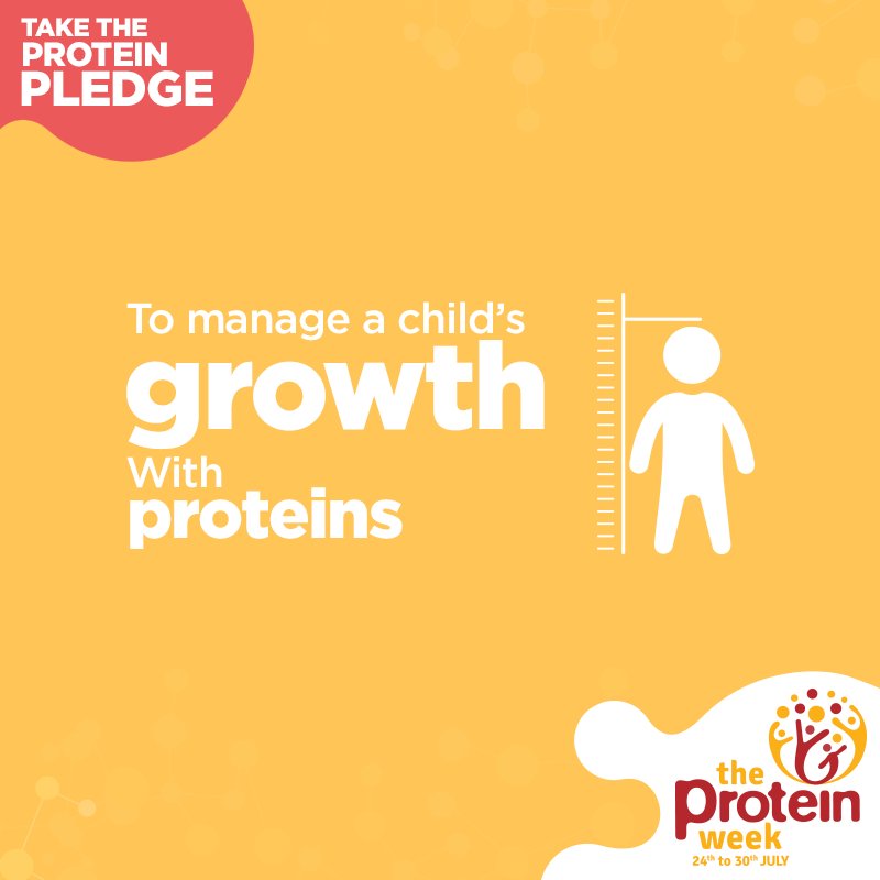 TheProteinWeek's tweet photo. Kids between 8-15 years need additional protein.
So take the #ProteinPledge &amp; tag 3 parents who want the best for their kids
#TheProteinWeek https://t.co/dAZqjp60I9