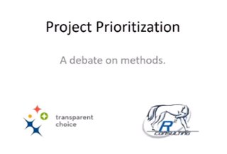 transparentch's tweet photo. Listen to @Stuart_TCh and @rickamorris debating on #prioritization methods.
#ProjectPrioritization #pmot #cio
https://t.co/do3cih2Ip4 https://t.co/8J8EawCZO5