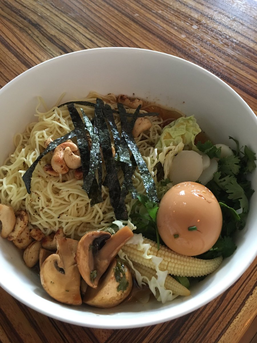 Delicious ramen at <a href="/woodcuttersblkt/">Woodcutter's Blanket</a>  by Chef Troy King of <a href="/innonthelake/">Inn On The Lake Yukon</a> #YukonEats