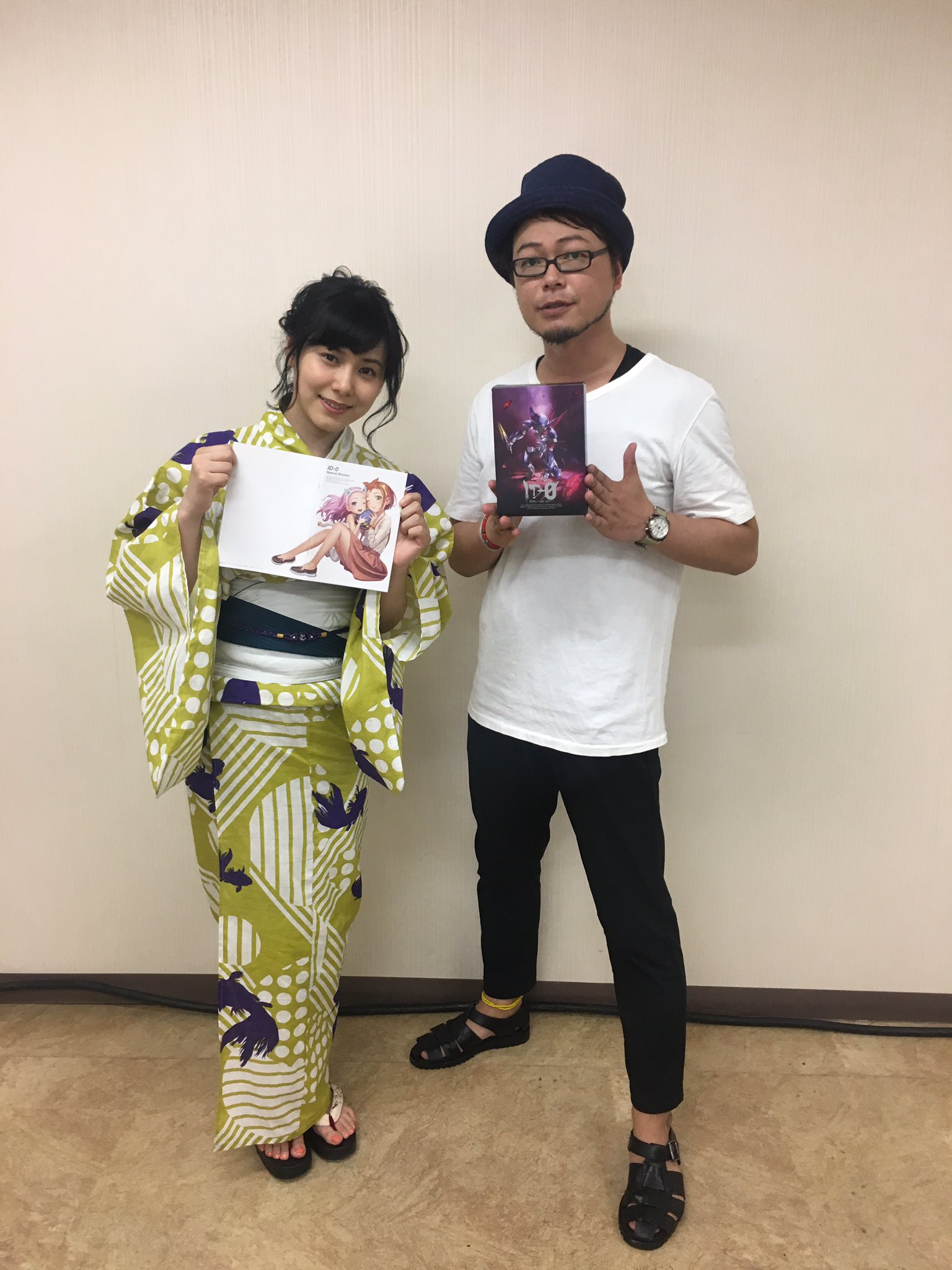 Tvアニメ Id 0 公式 En Twitter ミクリ マヤ役 津田美波さん イド役 興津和幸さんのお二人を記念に1枚 津田さんの浴衣姿が眩しいですね Id 0 Blu Ray Dvd Boxも宜しくお願いします 本日はご来場いただき誠にありがとうございました Id 0 Wfwf17s