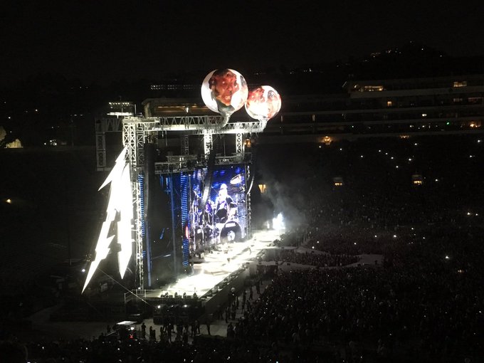 Well, this was a fun last minute concert. #Metallica https://t.co/m9lBGmhpr9<a href="/tag/metallica"class="tags">#Metallica</a>