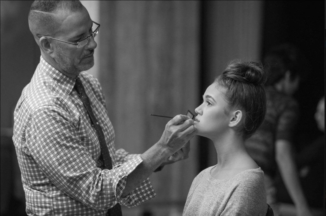 #throwback of the backstage of our fall 2017 runway show
#GustavoArango #backstage