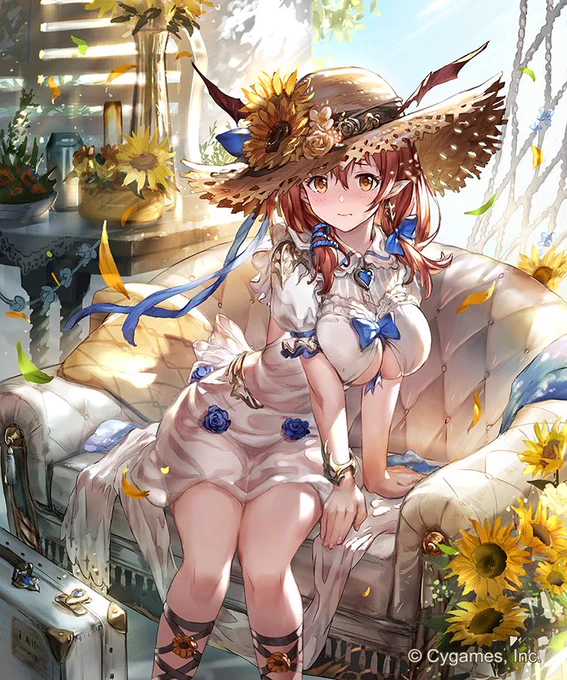 夏のひまわり 