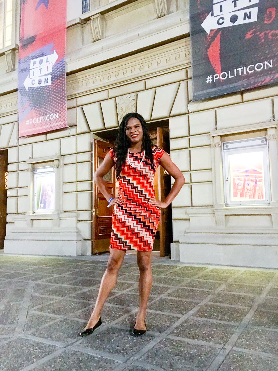 BlossomCBrown's tweet photo. After dealing with a few gay republicans you can see that this liberal Transwoman still stands proud and tall! #politican2017 https://t.co/gPANW9ifQ4