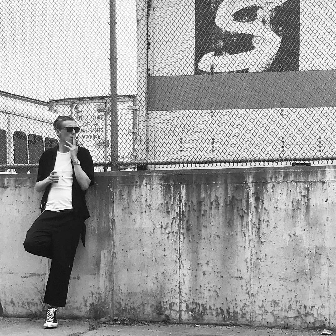 — Bloke was caught loitering•