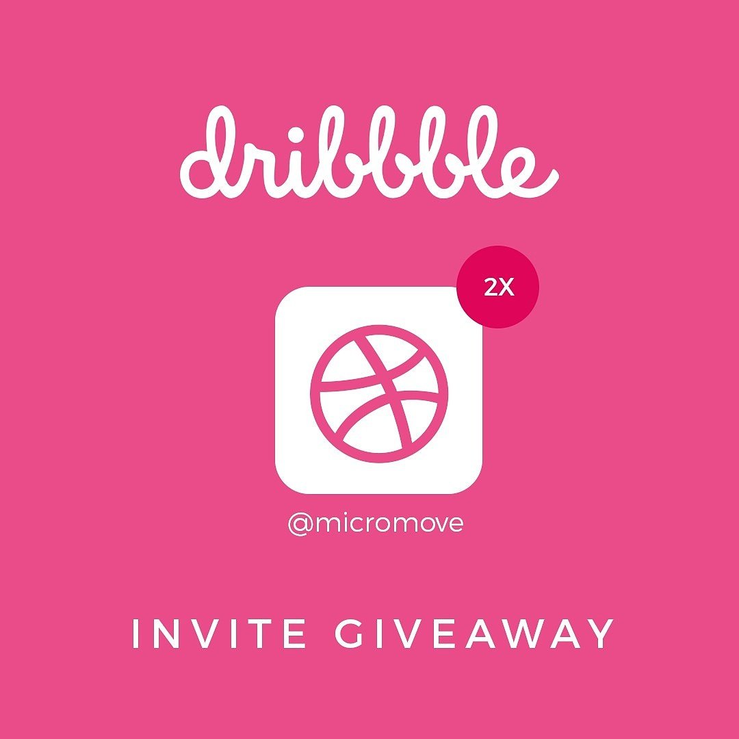 micromove's tweet photo. follow our instagram @micromove &amp; win Dribbble invites! #dribbble #invitations #invite #design #graphic #agency https://t.co/QCs3DpUfyY