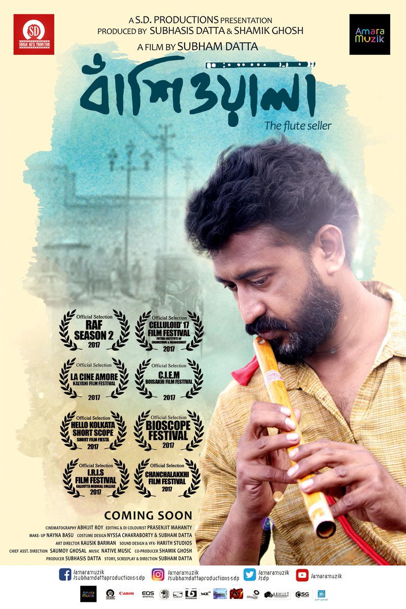 SDP58306705's tweet photo. Finally it's here! The official poster of #Baanshiwala. The most awaited award winning bengali short film of 2017@AmaraMuzik @subhamdatta14 https://t.co/TFfN42CvlC