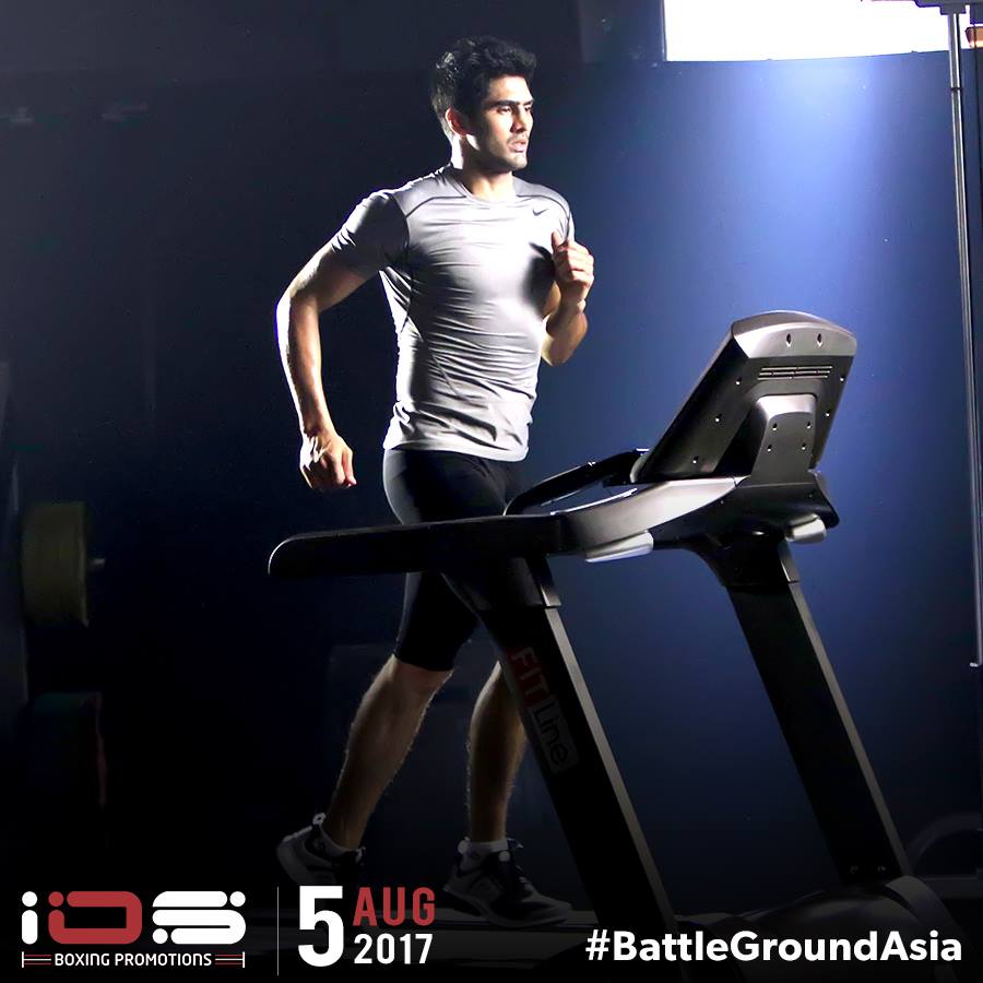Our champ, @boxervijender Singh is working hard for #BattleGroundAsia #BoxingBattle. Wish him a good luck to make a run towards victory