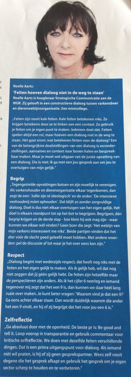 Hoe voer je een dialoog? Feiten  en emotie. #communicatie