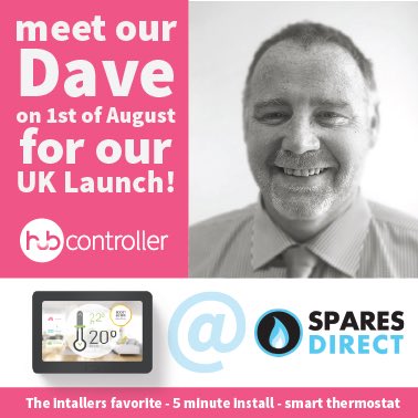 hubcontroller's tweet photo. In @sds_solutions on Aug 1st? Dave will tell you about how HUB will become your favourite Smart Thermostat! #fastestinstall  #moremargin https://t.co/WP5X8n0abs