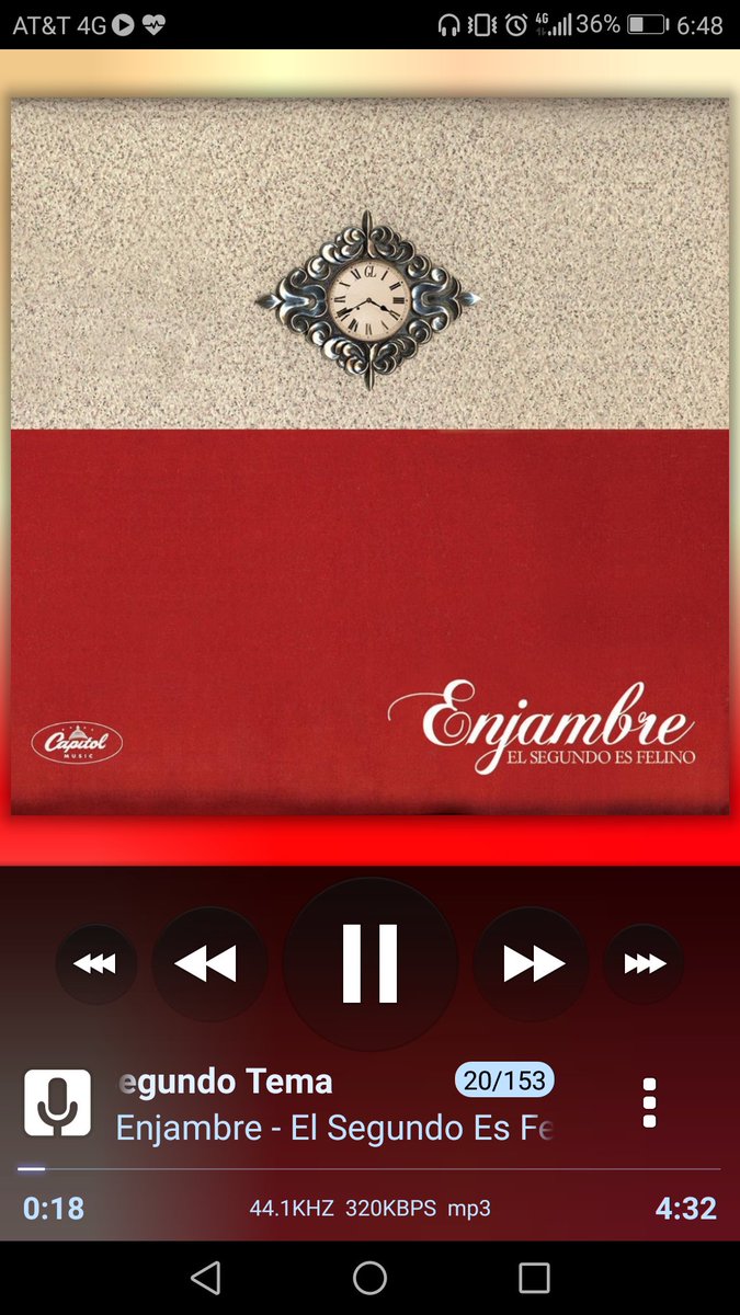 Luiigeer's tweet photo. Mi día empieza bien si en aleatorio sale #SegundoTema @enjambremx https://t.co/nvBoY14qlT