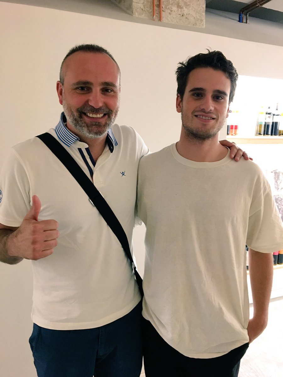Mateoandco_es's tweet photo. Mateo&amp;Rodrigo de la Calle. Equipazo verde pasando calorcito. Que gran visita. Gracias Rodrigo. https://t.co/nKaVZG965g