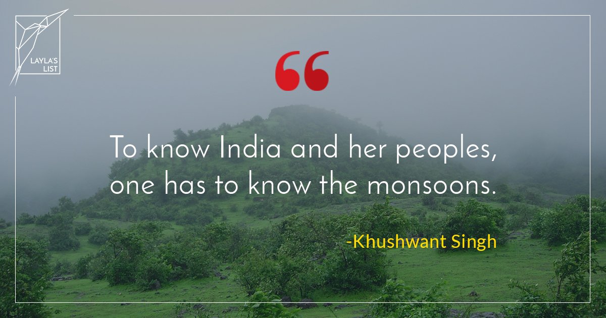 laylas_list's tweet image. We couldn't agree more. Do you have your monsoon travels planned yet? goo.gl/mS3Jpi
#Monsoons #Indianrains #Monsoontravels