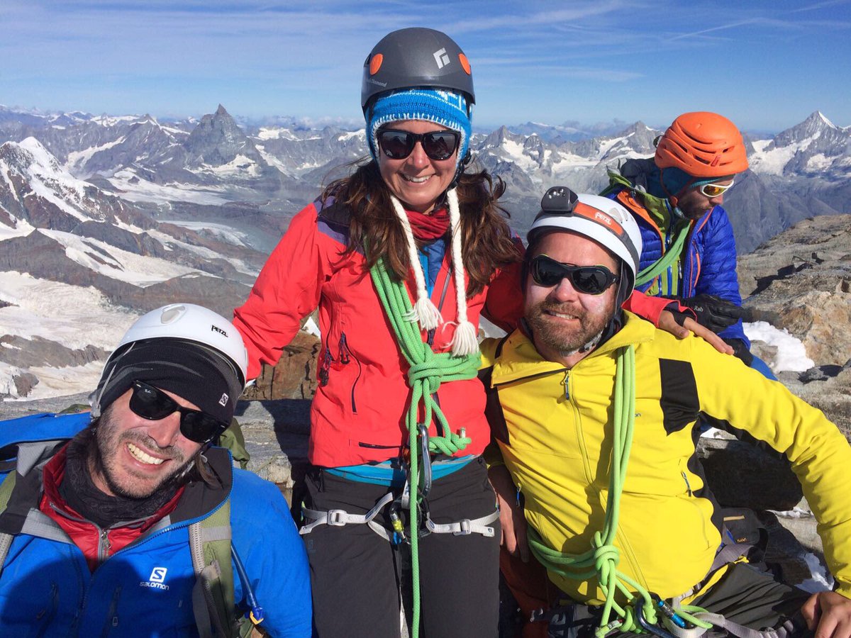 48peakslater's tweet photo. And we #summitted! #peak 36 #Dufourspitz #Switzerland https://t.co/nXM4FZtDZf