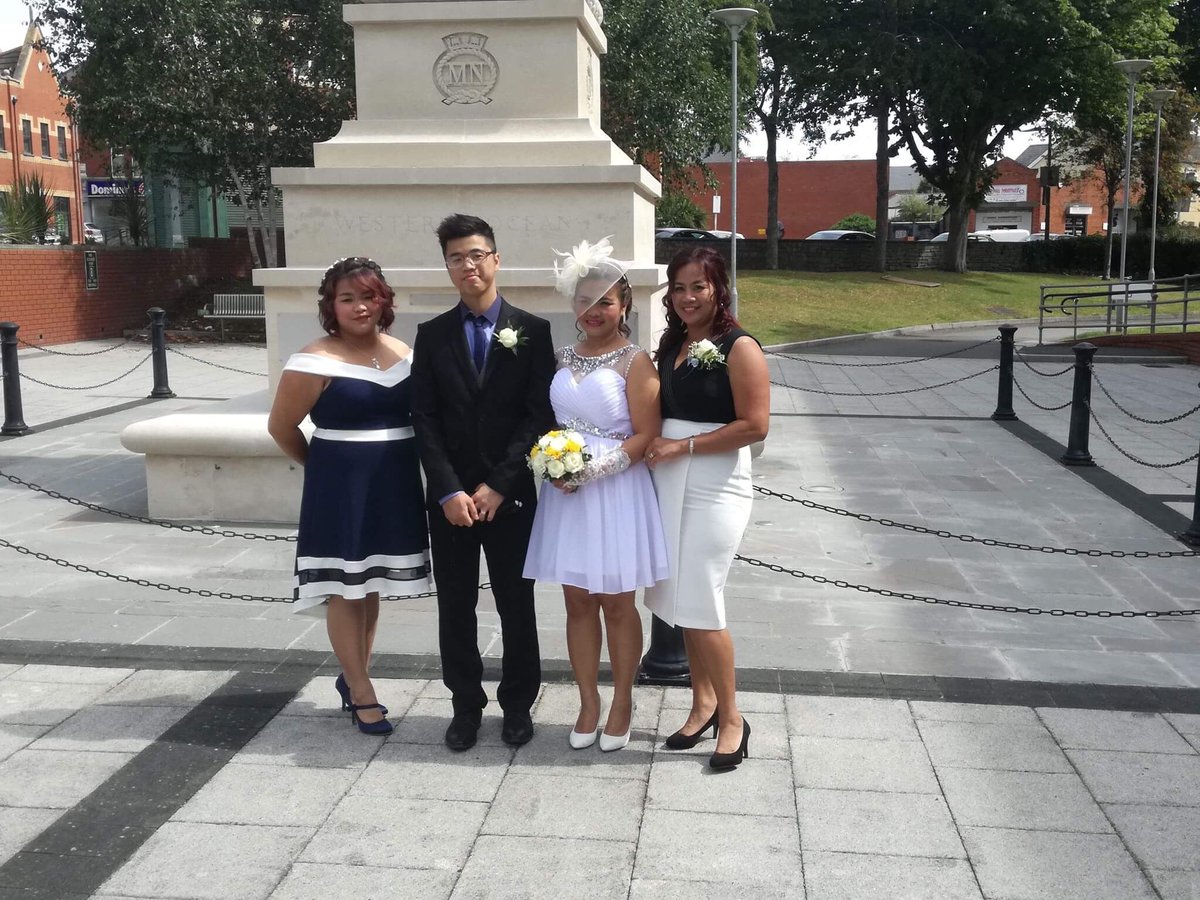 merrieharrier's tweet image. CONGRATULATIONS!! To our head Chef 👨‍🍳 Dhielen on getting married to his beautiful fiancé....looking good.... #teamharriers @merrieharrier