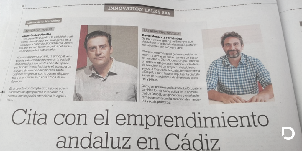 ladrupalera's tweet photo. [#TOP] Calentando motores para la final de mañana de los premios @Innovationtalk_ 💬 
 https://t.co/1d5t5vpqwB #BeDrupal #fingerscrossed 🤞 https://t.co/SrVzXI534f