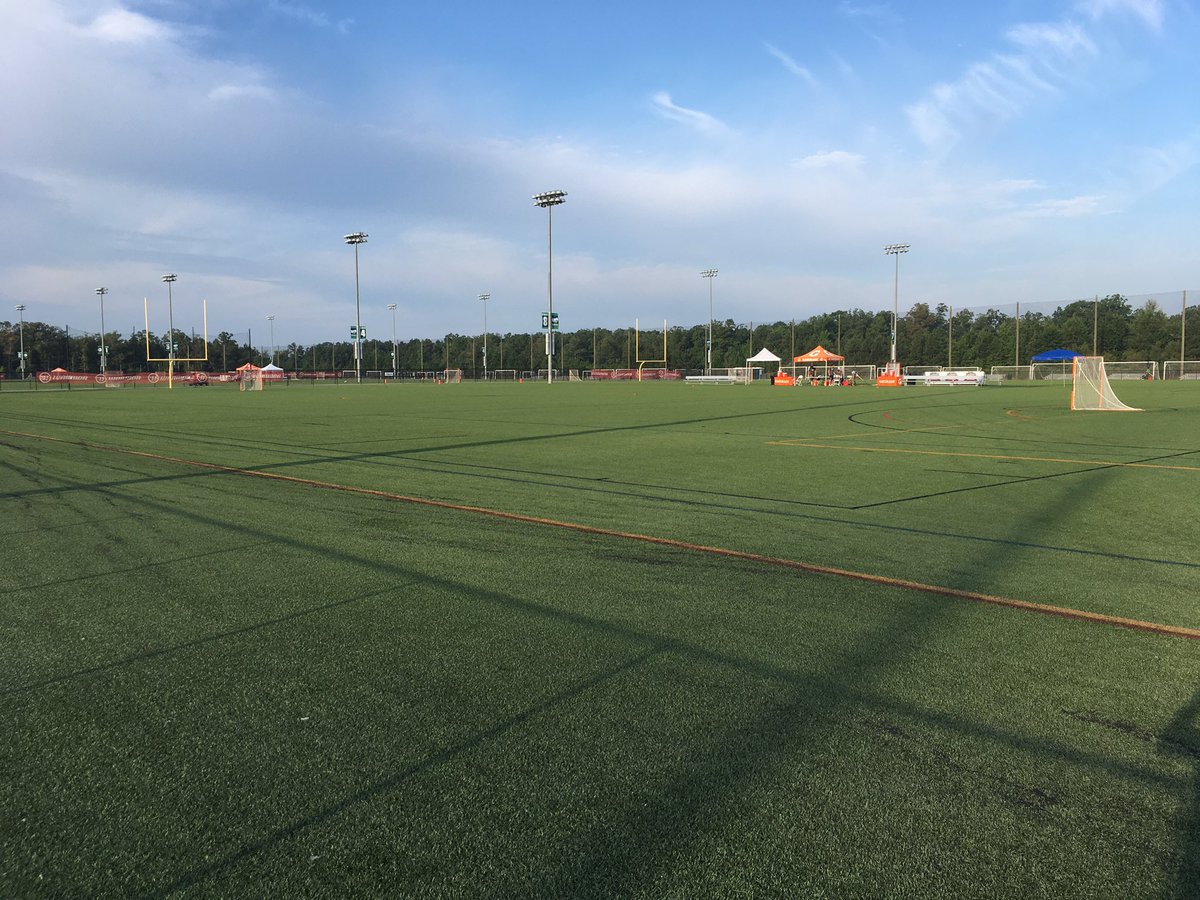 NLALacrosse's tweet photo. The calm before the storm. Day two of #WarriorNPI2017 and the first day of #nlclacrosse has arrived! https://t.co/YSPYpG0a4b