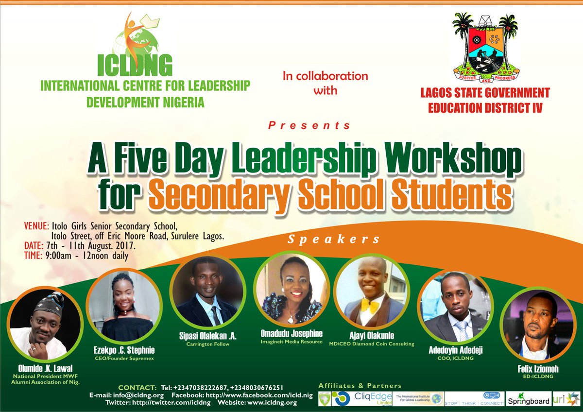 Icldng's tweet image. We are at it again #LeadershipDevelopment, #Goalmapping #Cybersecurity #Entreprenuership for secondary school students in Surulere, Lagos.