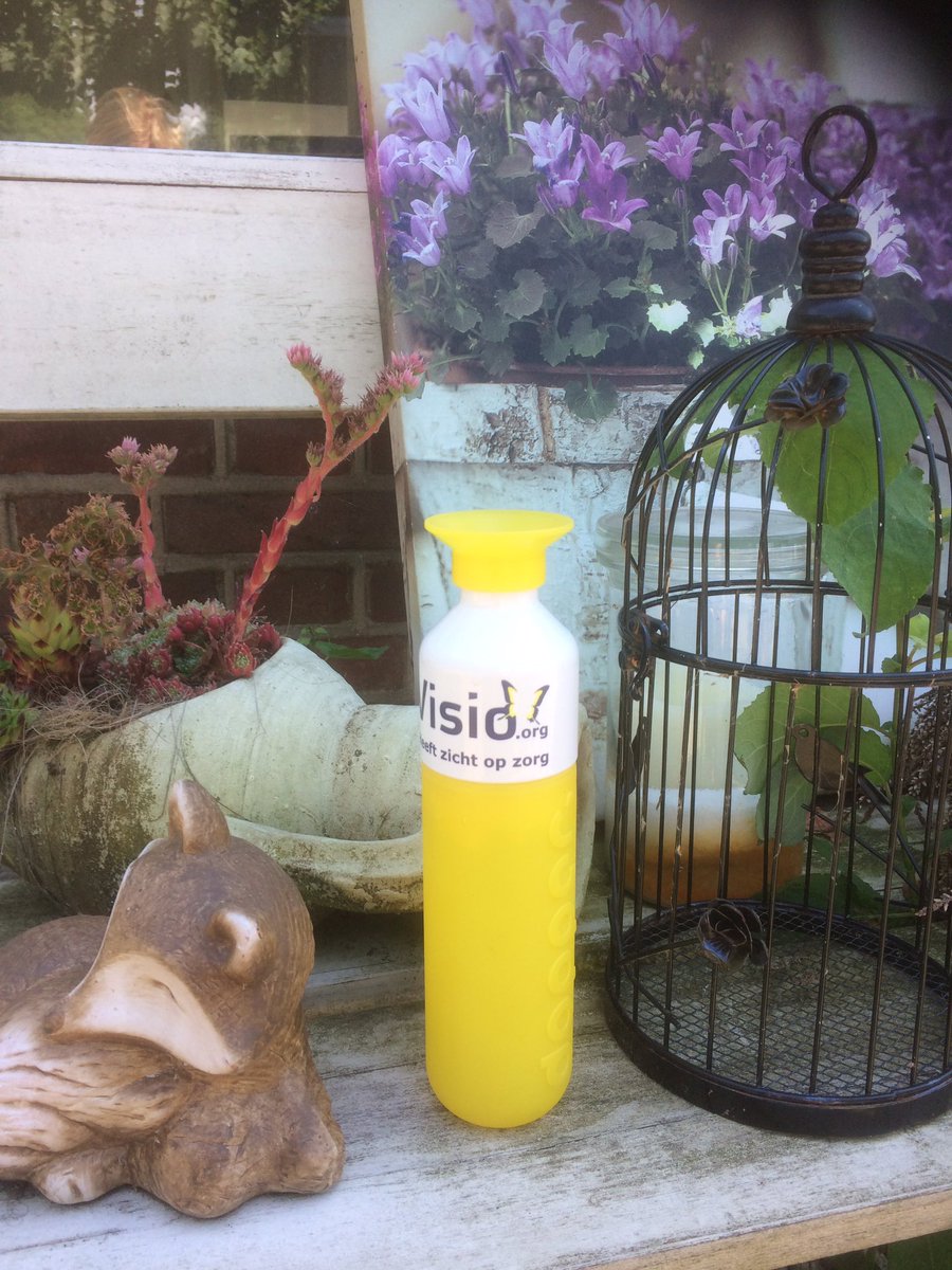 theebe177's tweet photo. Blij met mijn #visiodopper van @KonVisio. Veel te warm om onkruid te wieden wel nodig. Dus # water mee, veel #drinken en #factor 40 https://t.co/Ml1fjPxYdB
