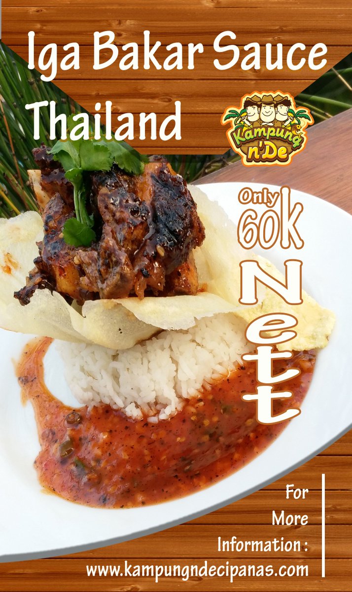 NdeKampung's tweet photo. Selamat sore baraya..kali ini ada menu baru di Kampung N'de buruan cobain... https://t.co/NuIhnEDy5H