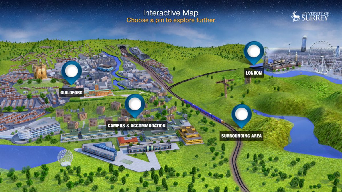 UniOfSurrey's tweet image. If you're thinking about applying to Surrey, why not explore campus with our Virtual Reality app? ow.ly/D6zB30dBxD2 #createwonder