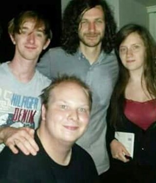 VGMusicExplorer's tweet photo. When we met #Gotye at the @melkweg in 2014 🎵 #somebodythatiusedtoknow #wallydebacker #vgme #belgian #australian https://t.co/ud9oVr4YI2