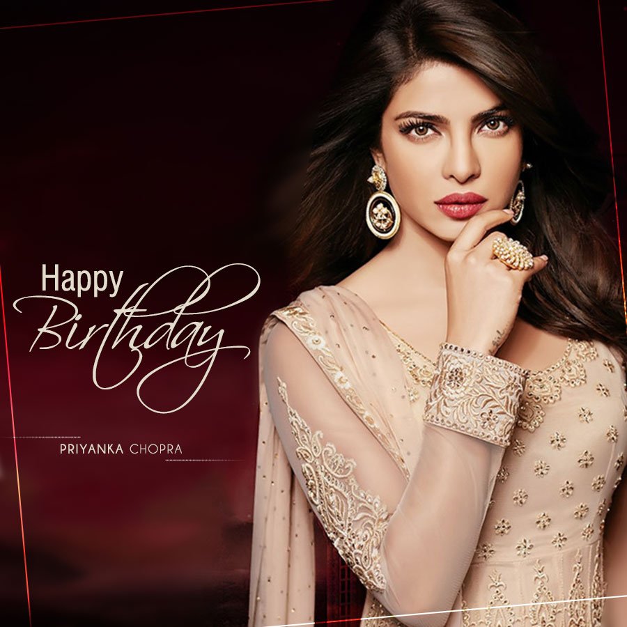 Happy Birthday Priyanka Chopra!!!
Leave your birthday wishes Below !! 