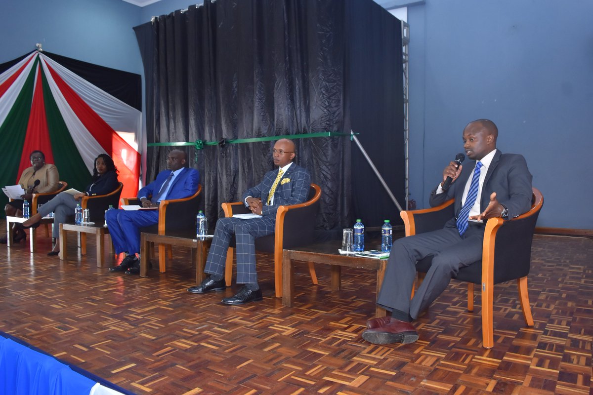 FarmConcern's tweet photo. Ongoing: Panel Session 1: "Why Youth in Agriculture?" facilitated by Anne Onyango- Agriculture Secretary. #VijanaNaAgribiz https://t.co/iBCuCizgH2