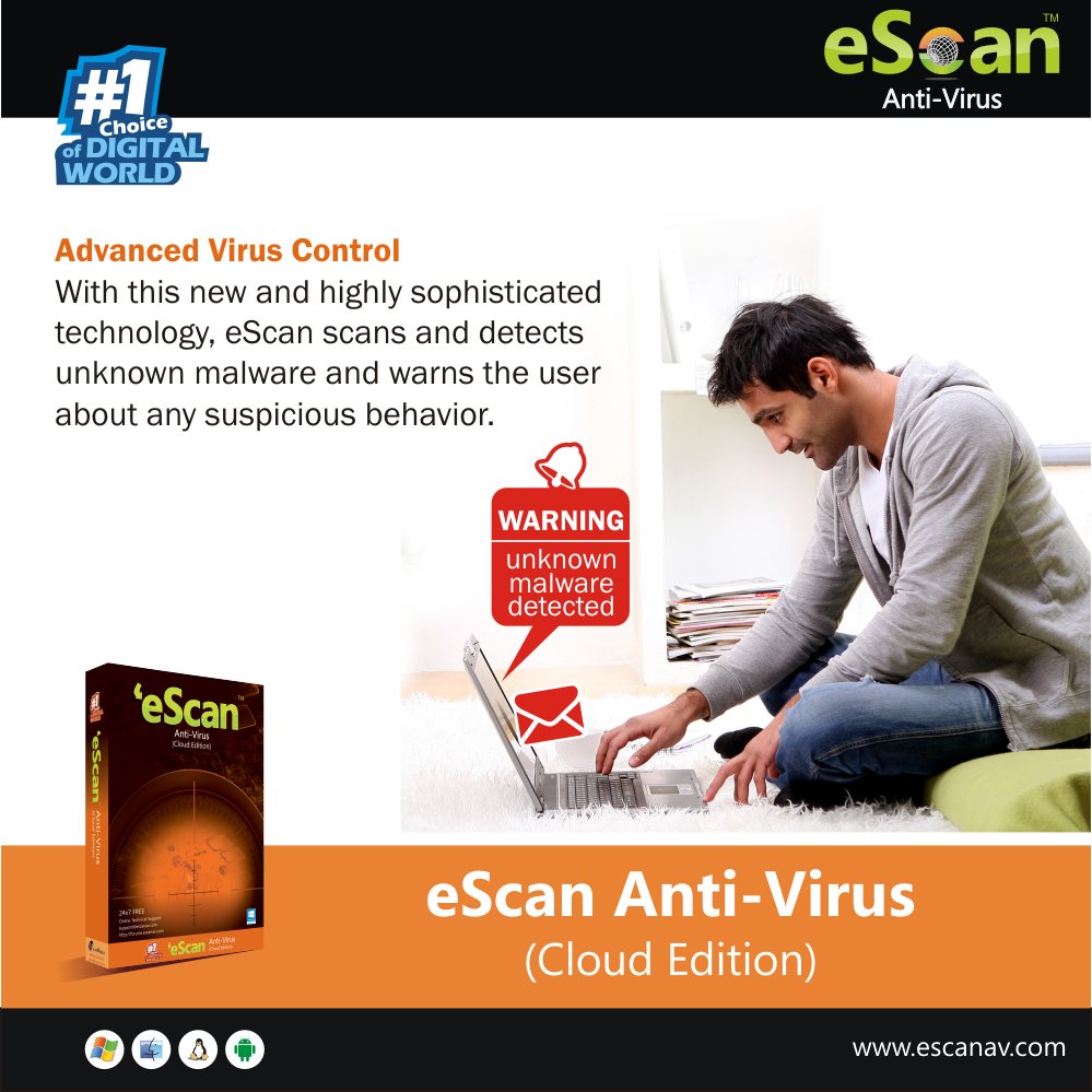 escan_tweet's tweet photo. #eScan protects you with it's advanced virus control technology:
https://t.co/aXbfGypnHA
#Antivirus #PBAETechnology #Infosec #MalwareAttacks https://t.co/SE6NXIWjUA