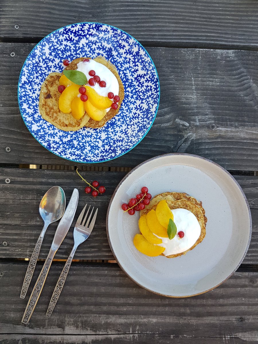 Ma petite soeur <a href="/Livia_Fressy/">Livia</a> nous a fait des pancake porridge banane. C'est une tuerie.