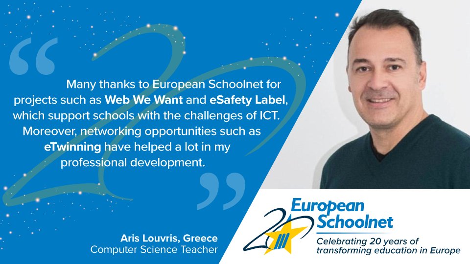 LouvrisAris's tweet photo. Positive learning experience w/ #WebWeWantEU #eSafetyLabel #eTwinning becoming part of #eu_schoolnet20 celebrations https://t.co/KIQjnix5Lp https://t.co/DFueFR0lyl