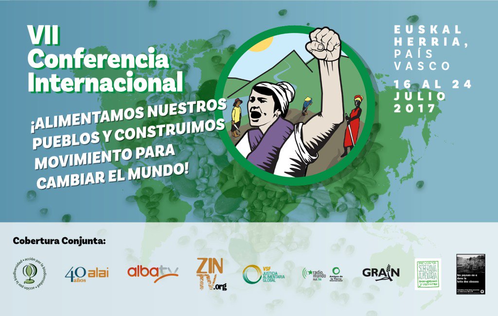 15Mmasol's tweet photo. VII Conferencia Internacional Vía Campesina https://t.co/IfNlGVSbxf https://t.co/BJH3skjcmG