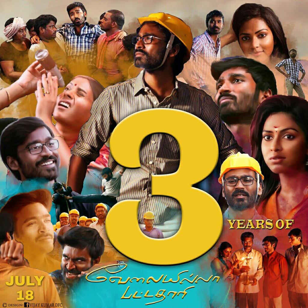 ursniresh's tweet photo. #3yearsofvip #3YearsOfBBVIP
#Dhanush + @VelrajR + @anirudhofficial @dhanushkraja https://t.co/Xa24DxHdgf