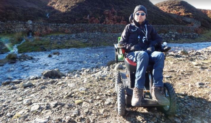 mndassoc's tweet photo. Best of luck to @LiversidgeJason, living with #MND, who today begins his epic climb of Mt. Snowdon 🌄 in an all terrain wheelchair! https://t.co/AYgkrPoU4A