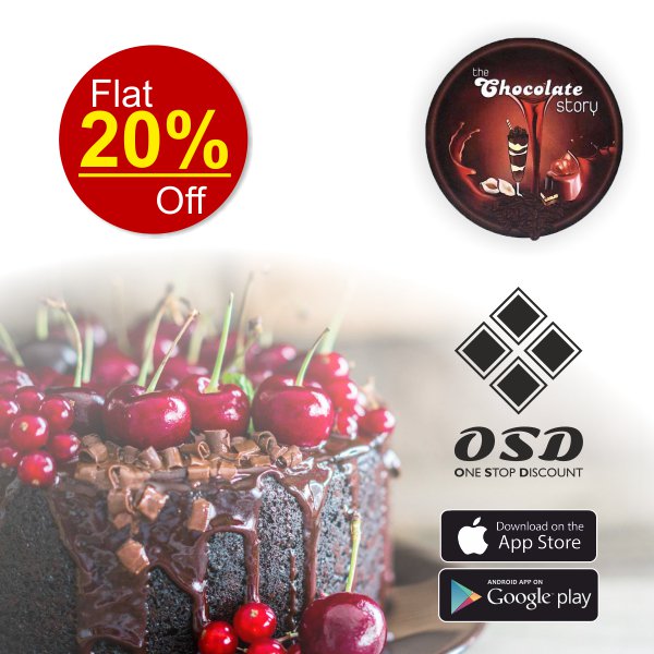 OSD_Deals's tweet photo. Rain+Chocolate+20% Flat OFF = OSD
Enjoy monsoon season with OSD @TheChocolateStory saving 20% FLAT OFF
Download app: https://t.co/91ofcf3SR3 https://t.co/rPrNfUupI9