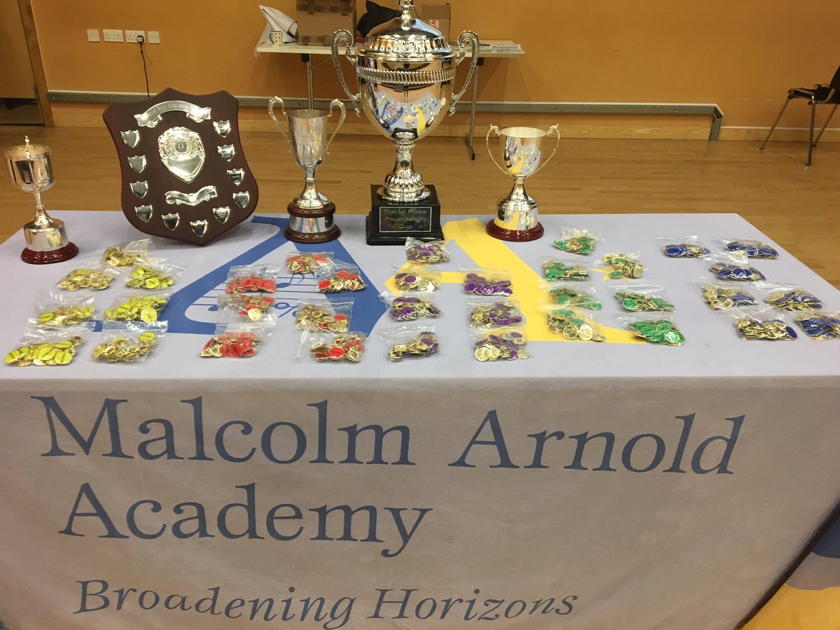 We are ready for our celebration assembly... congratulations to all our athletes and thank you for all your hard work this year! #TeamMAA
