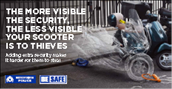 We had an attempt theft of one at Brunel Uni last week
#SecureYourScooter to make it harder for thieves. Visit: met.police.uk/scootersecurity